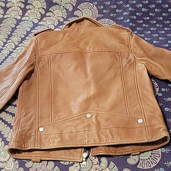 COPY - 7FAM Leather Moto Jacket! - Picture 14 of 14